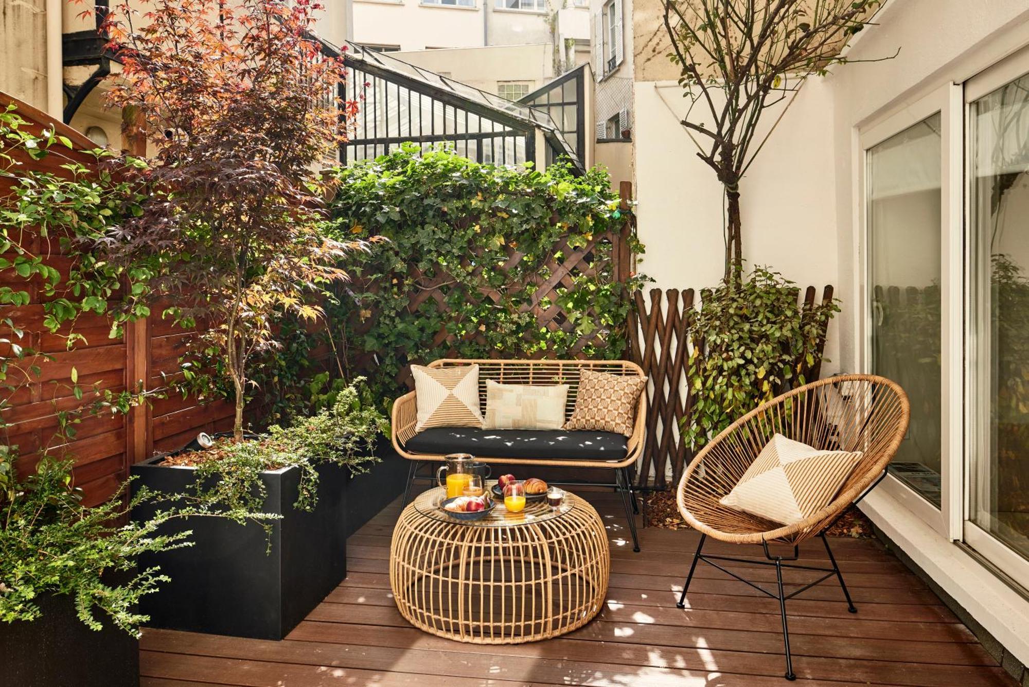 Stylish 2Br & 2Ba With Private Terrace Apartment Paris Ngoại thất bức ảnh